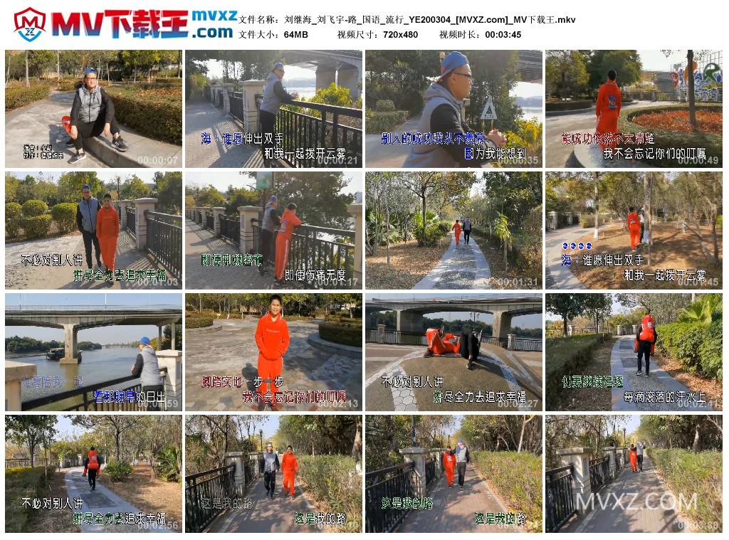 刘继海_刘飞宇-路_国语_流行_YE200304